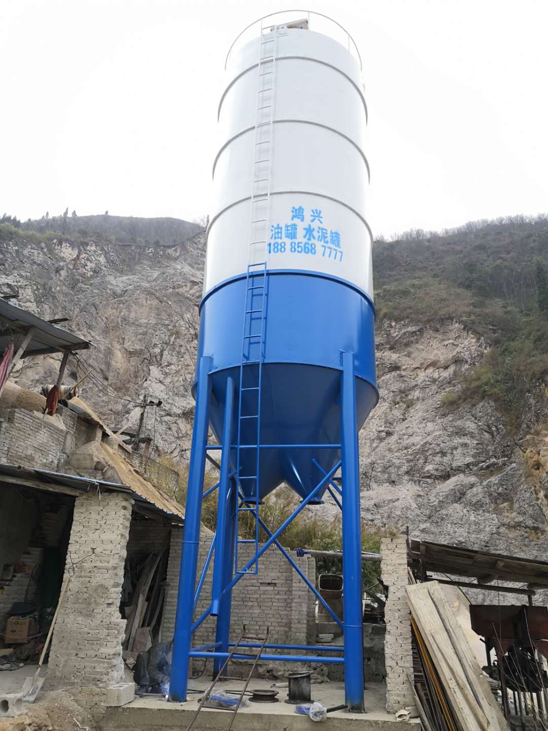 织金干粉砂浆罐