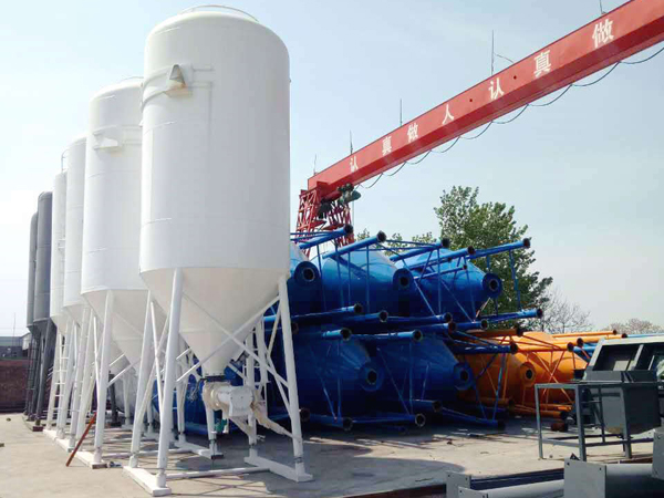 干粉砂浆罐选型与安装基础要点