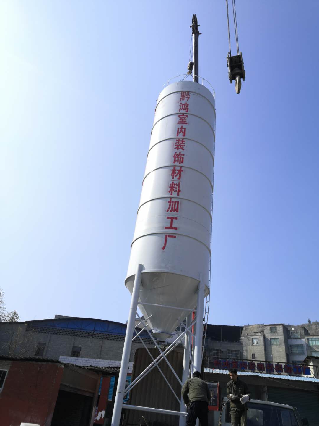 大方干粉砂浆罐 大方干粉砂浆罐